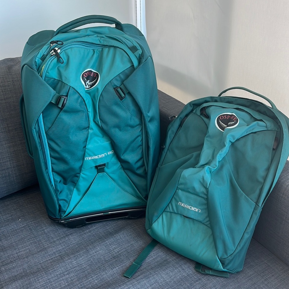 Osprey Meridian Wheeled Convertible Luggage - 22”